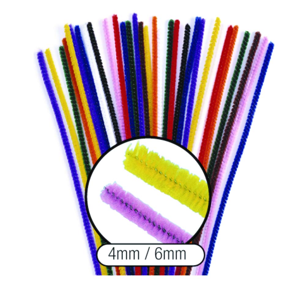 Colorations Thick Pipe Cleaners Pack Of 100 TESS Educational Toys